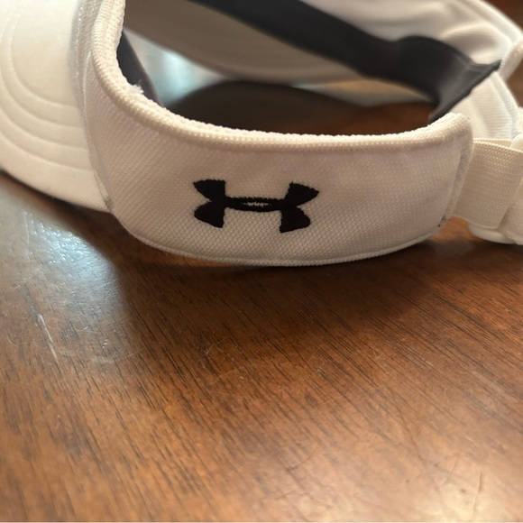 NC State Wolfpack Under Armour Visor | White Adjustable Hat | OSFA - Picture 2 of 4